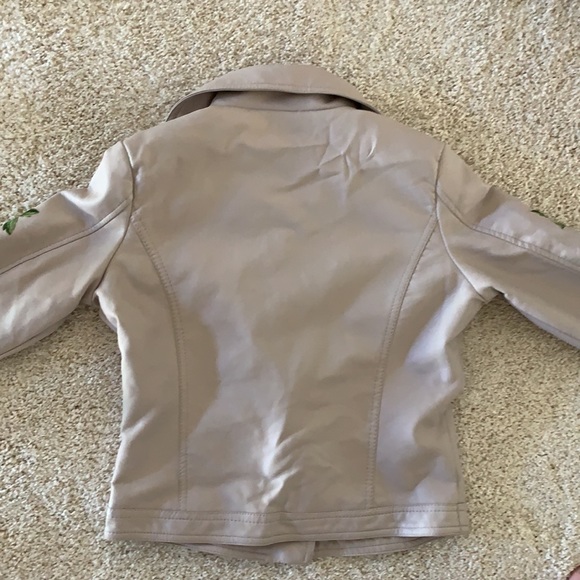 embroidered leather jacket - Picture 3 of 3